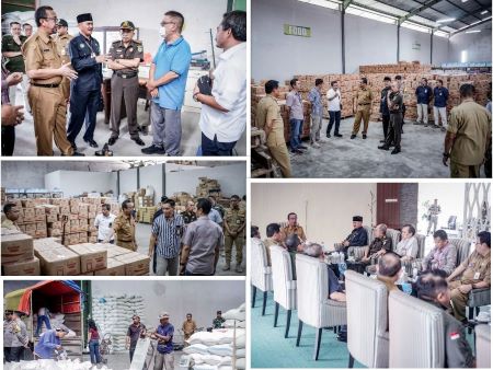 Tekan Inflasi, Pemkab Jember Sidak Pasar Distributor Bapokting